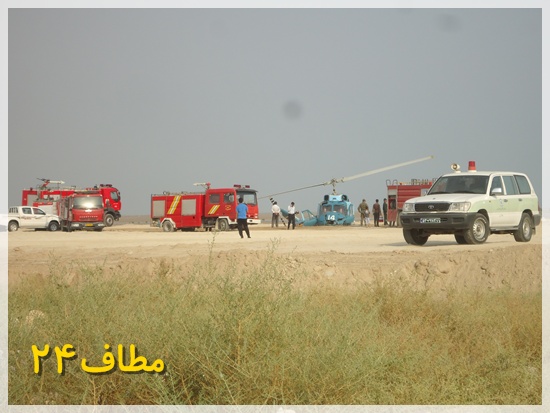 بالگرد ارتش پس از فرود اضطراری در بوشهر (عکس) بالگرد ارتش پس از فرود اضطراری در بوشهر (عکس)