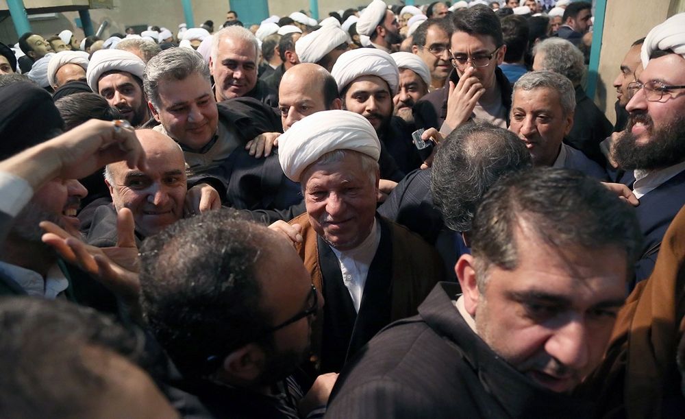 تصاویر : چهره‌ها در چهلمین روز درگذشت آیت‌الله موسوی اردبیلی