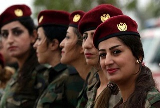 راز آرایش زنان کُرد قبل از جنگ با داعش!+عکس
