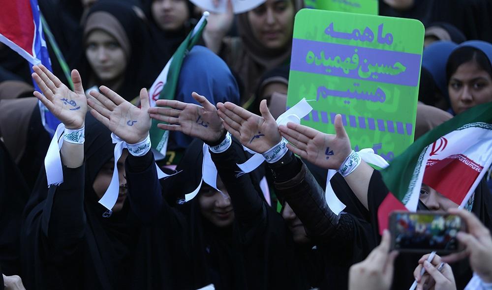تصاویر : راهپیمایی 13 آبان در تهران