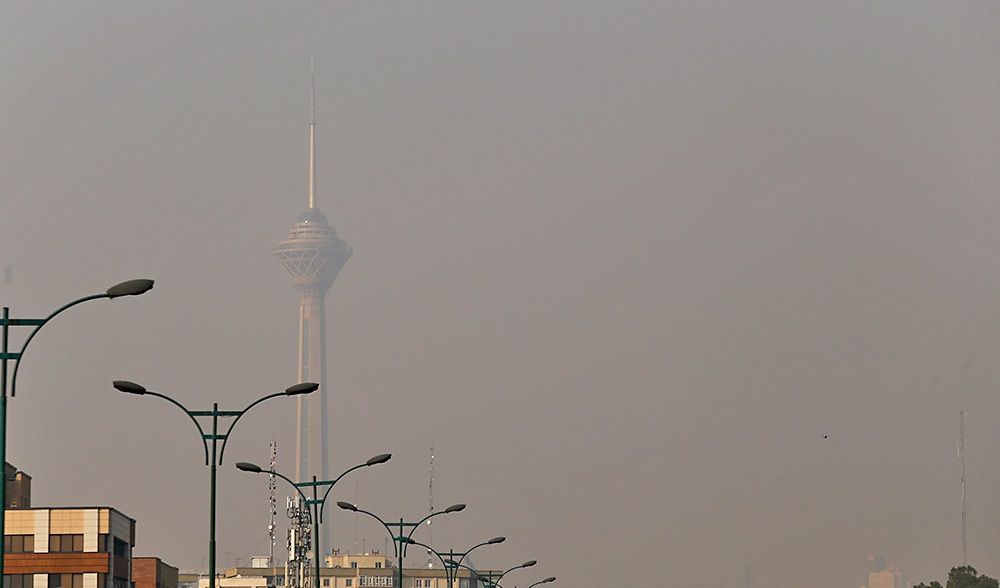 تصاویر : تهران در وضعیت قرمز