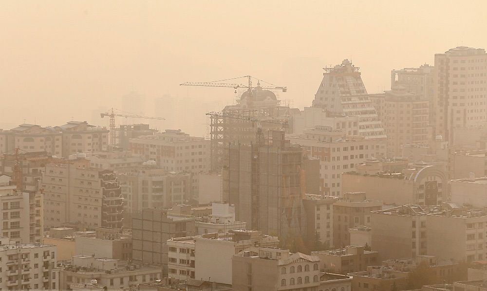 تصاویر : تهران در وضعیت قرمز
