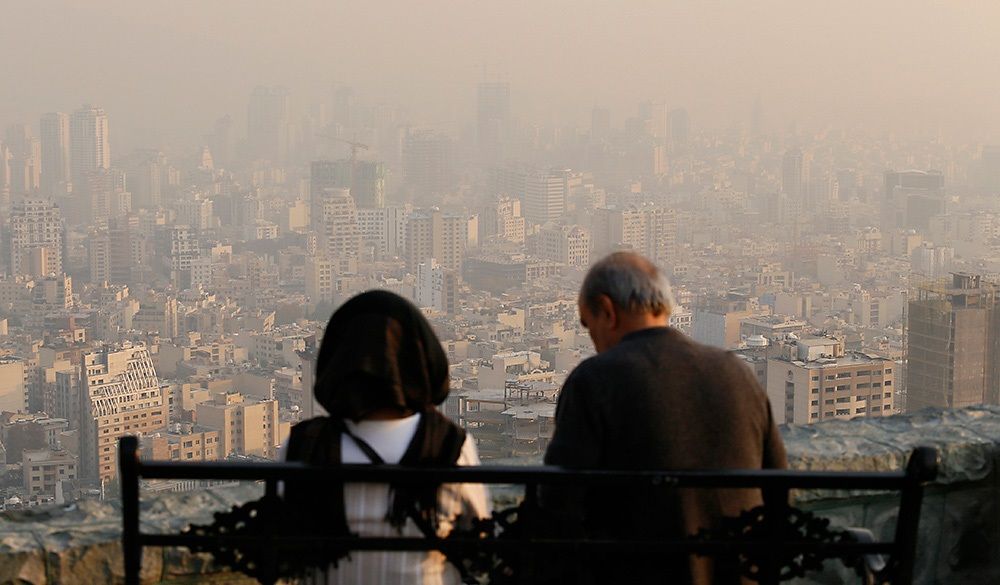 تصاویر : تهران در وضعیت قرمز