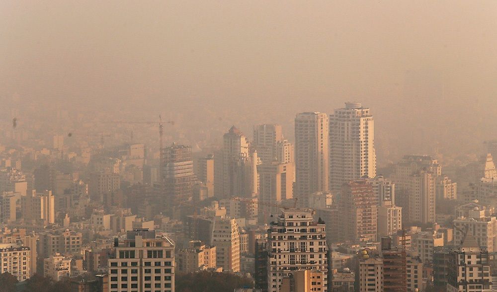 تصاویر : تهران در وضعیت قرمز