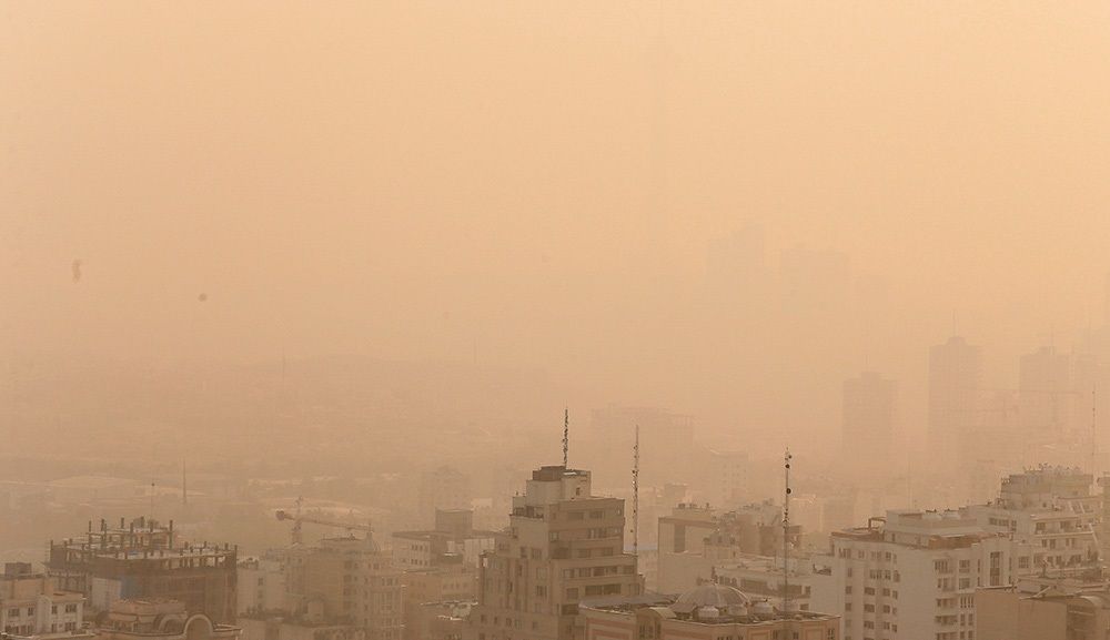 تصاویر : تهران در وضعیت قرمز