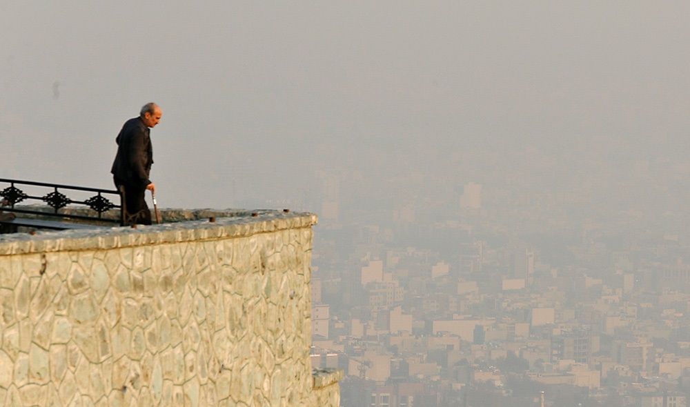 تصاویر : تهران در وضعیت قرمز