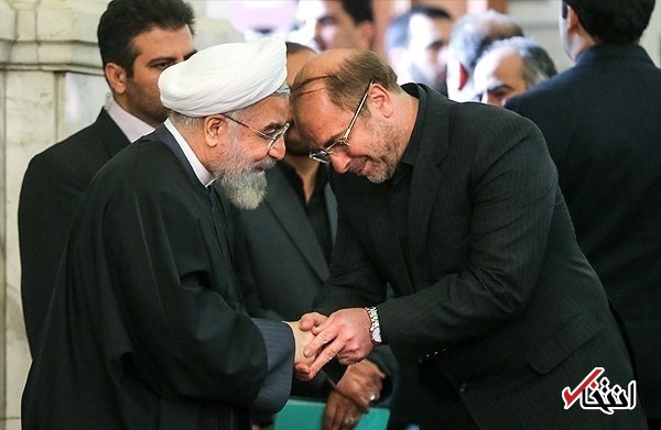 روحانی ۲۴ میلیون رای دارد/ اصولگرایان دچار اشتباهند و تصور میکنند با تند کردن فضا در حوزه برجام میشود بر روحانی غلبه کرد/ این ادامه خطایی است که سال 92 اتفاق افتاد/ مردم به کمک روحانی می آیند/ اظهارات اخیر قالیباف، بیانیه رسمی اعلام کاندیداتوری در انتخابات ریاست جمهوری 96 است/ سکوت جلیلی در این مقطع هوشمندانه تر از موضع گیری قالیباف است