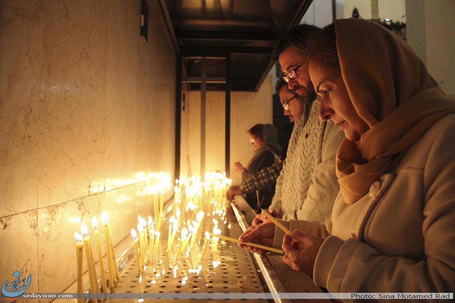 (تصاویر) جشن سال نو میلادی در کلیسای سرکیس مقدس (تصاویر) جشن سال نو میلادی در کلیسای سرکیس مقدس