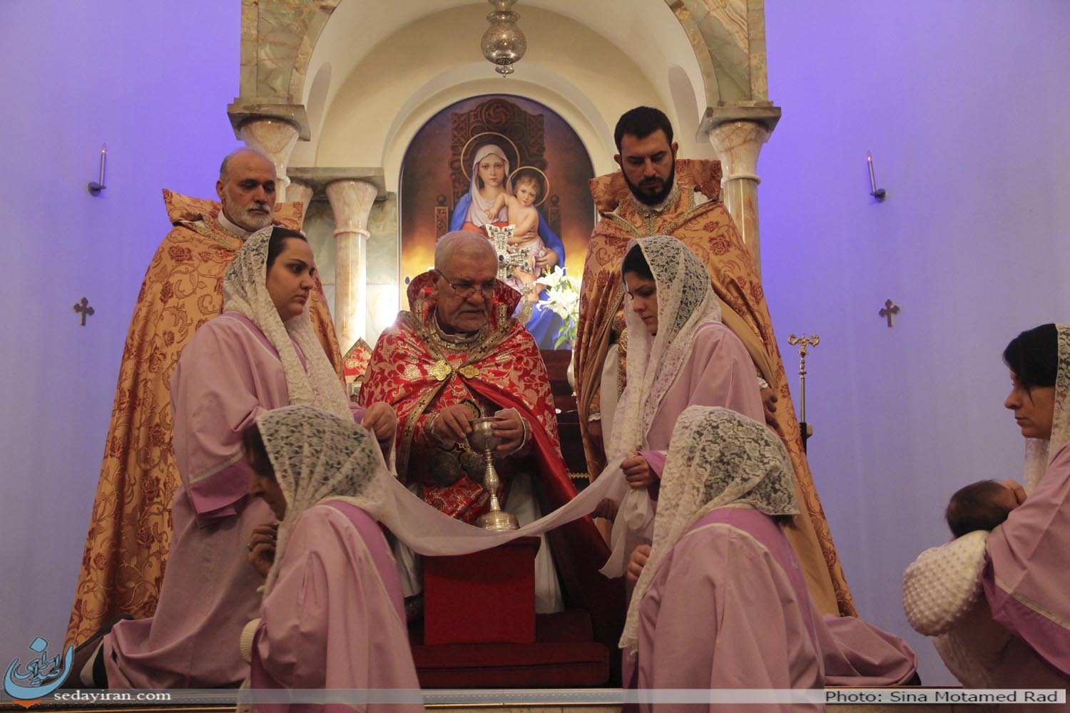 (تصاویر) جشن سال نو میلادی در کلیسای سرکیس مقدس (تصاویر) جشن سال نو میلادی در کلیسای سرکیس مقدس