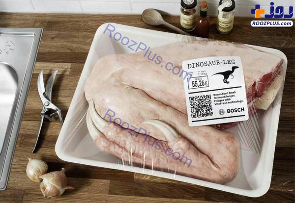 گوشت دایناسور بخورید+عکس