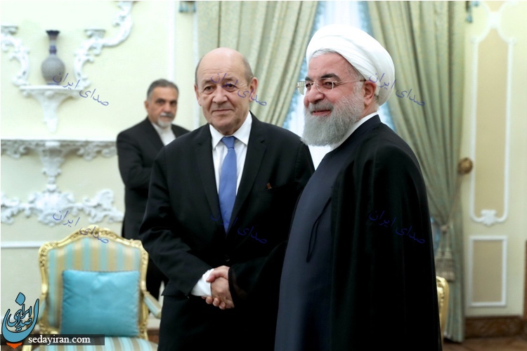 دیدار وزیرخارجه فرانسه با رئیس جمهور