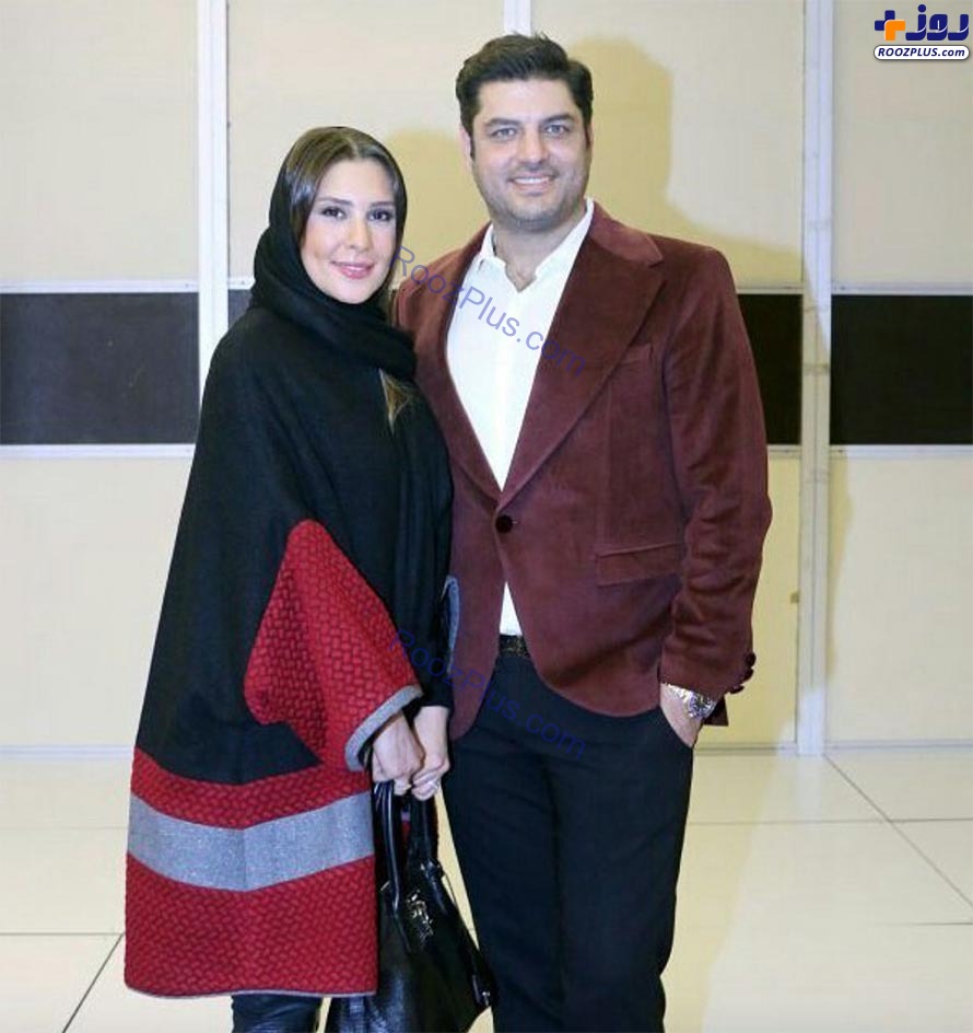 (تصویر)سام درخشانی و همسرش
