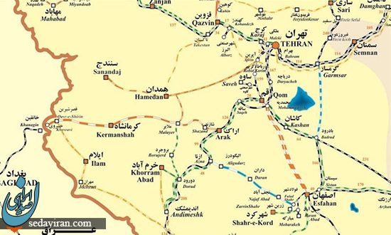 راه آهن کرمانشاه افتتاح شد