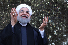 (تصاویر)-حضورحسن روحانی درمراسم عزاداری روزعاشورا-حرم عبدالعظیم حسنی
