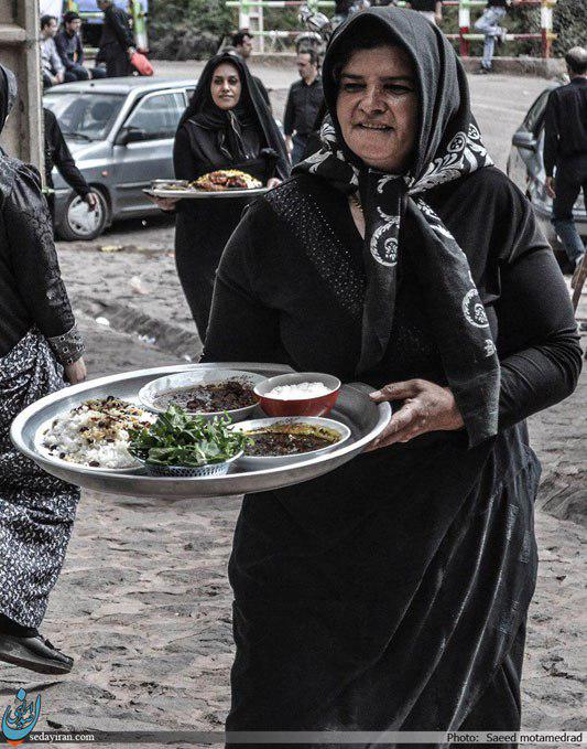 (تصاویر)-مراسم آئین سنتی تعزیه خوانی درروستای گرمارودقزوین
