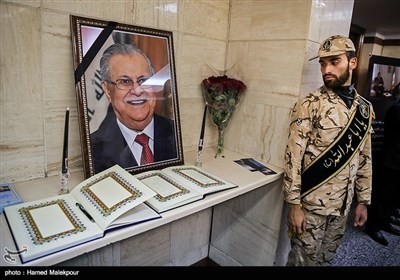 (تصاویر)-مراسم یادبود جلال طالبانی در تهران
