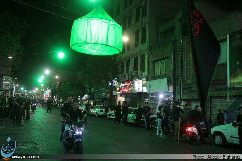 (تصاویر)-دسته های زنجیرزنی درخیابان گرگان