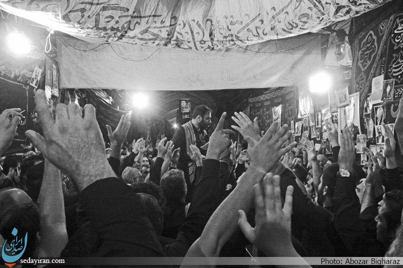 (تصاویر)-مراسم عزاداری تاسوعای حسینی دربازارتهران