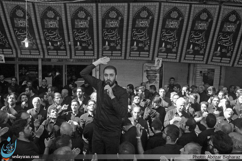 (تصاویر)-مراسم عزاداری تاسوعای حسینی دربازارتهران