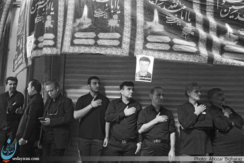 (تصاویر)-مراسم عزاداری تاسوعای حسینی دربازارتهران