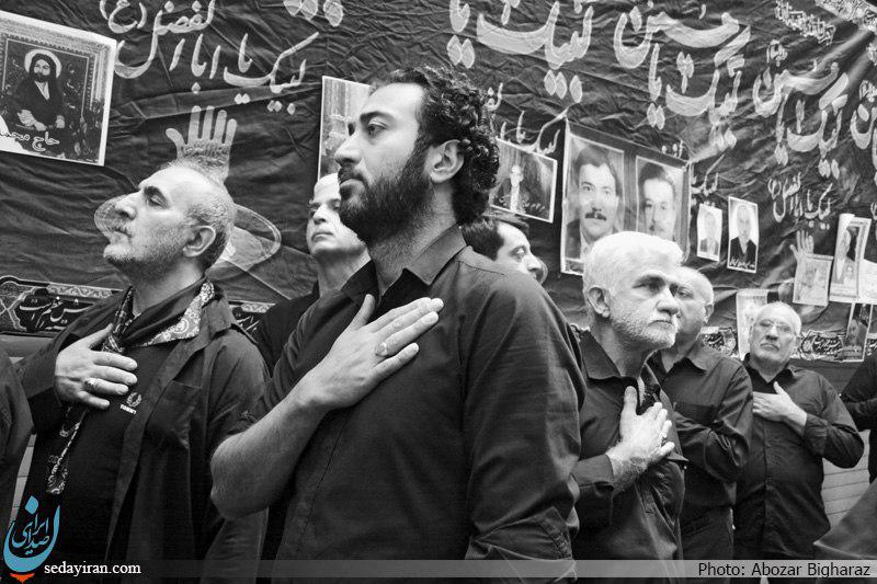 (تصاویر)-مراسم عزاداری تاسوعای حسینی دربازارتهران