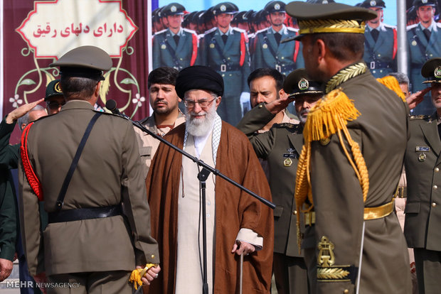 (تصاویر)-مراسم مشترک دانش‌آموختگی دانشجویان دانشگاه‌های افسری ارتش