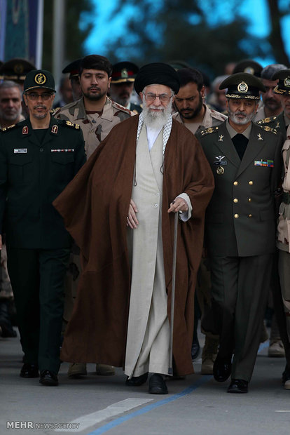 (تصاویر)-مراسم مشترک دانش‌آموختگی دانشجویان دانشگاه‌های افسری ارتش