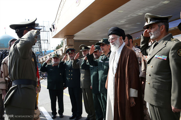 (تصاویر)-مراسم مشترک دانش‌آموختگی دانشجویان دانشگاه‌های افسری ارتش