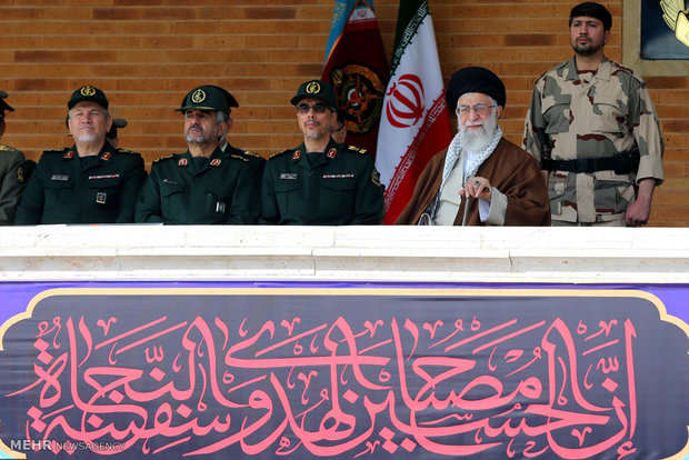 (تصاویر)-مراسم مشترک دانش‌آموختگی دانشجویان دانشگاه‌های افسری ارتش