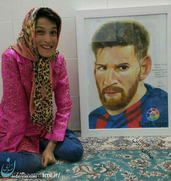 لالیگا دختر معلول ایرانی را ستایش کرد لالیگا دختر معلول ایرانی را ستایش کرد