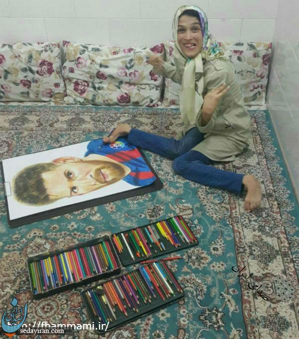 لالیگا دختر معلول ایرانی را ستایش کرد لالیگا دختر معلول ایرانی را ستایش کرد