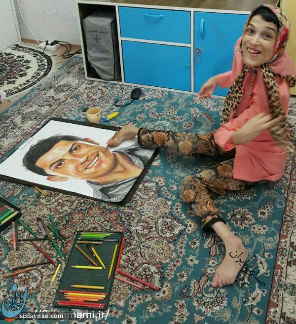 لالیگا دختر معلول ایرانی را ستایش کرد لالیگا دختر معلول ایرانی را ستایش کرد