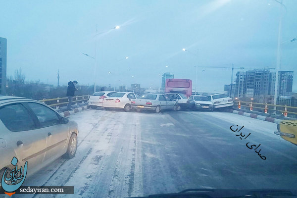 جاده قزوین کرج بسته شد
