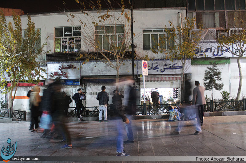 (تصاویر)-شب یلدای تهرانی ها/زلزله تهرانی ها را به خیابان کشاند