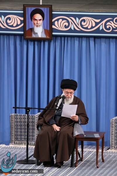 (تصاویر) دیدار وزیر، مدیران و کارکنان وزارت اطلاعات با رهبر انقلاب