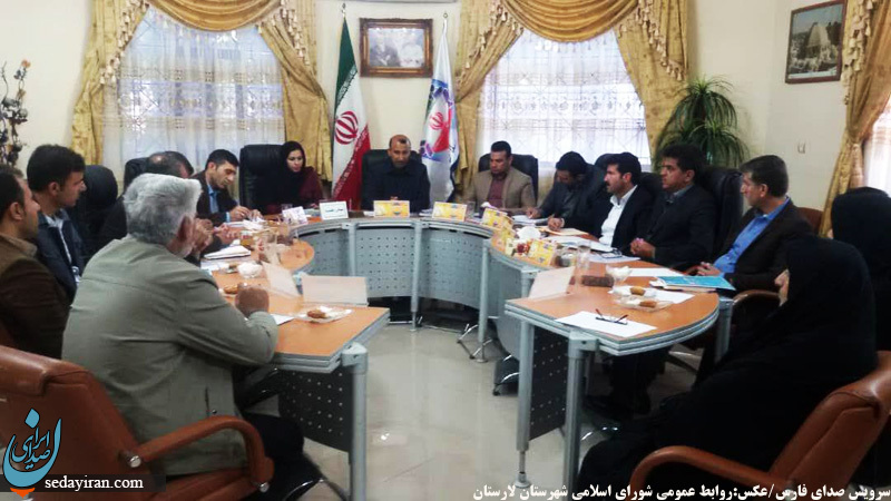 برگزاری نشست علنی شورای اسلامی شهرستان لارستان+ تصاویر