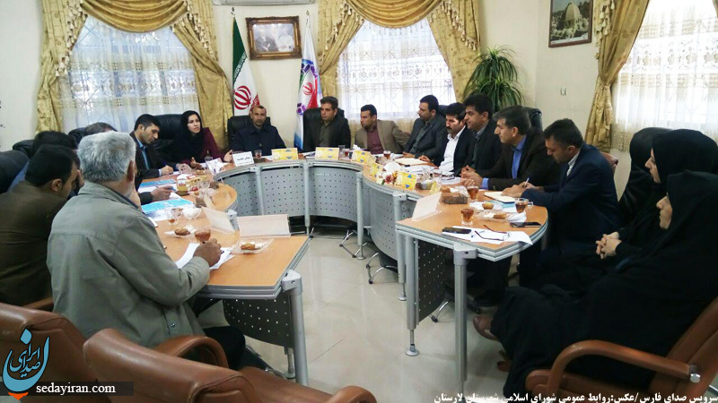 برگزاری نشست علنی شورای اسلامی شهرستان لارستان+ تصاویر