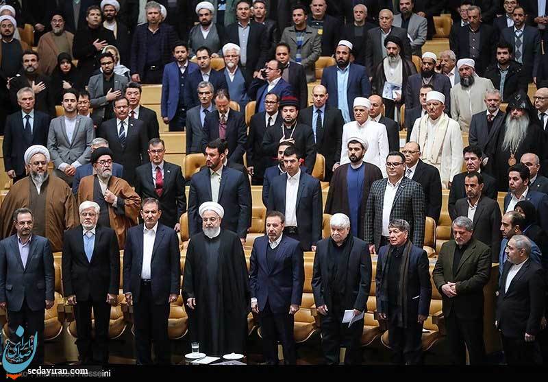 (تصاویر) دومین مراسم سالگرد ارتحال آیت‌الله هاشمی رفسنجانی