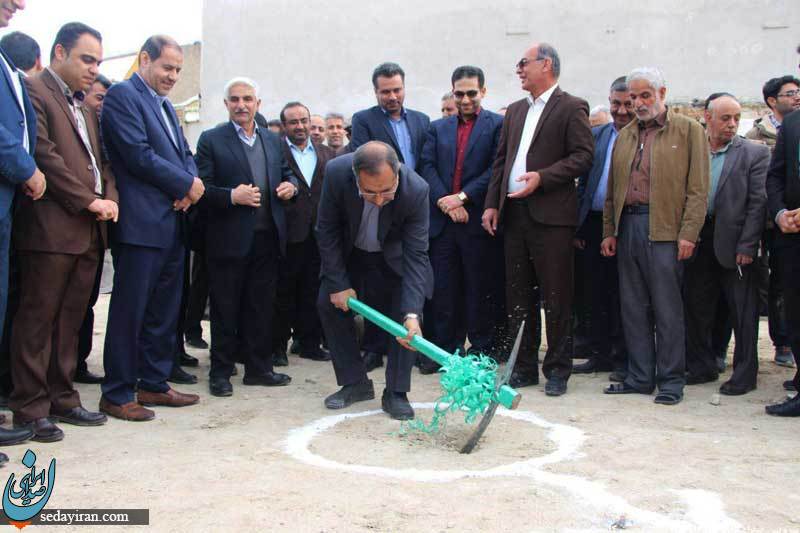 (تصاویر) آئین کلنگ زنی ساختمان مرکز رشد و علم و فناوری در شهرستان لارستان