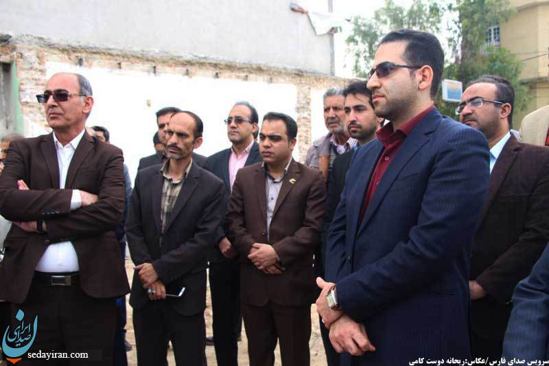 (تصاویر) آئین کلنگ زنی ساختمان مرکز رشد و علم و فناوری در شهرستان لارستان