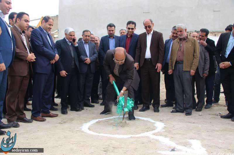 (تصاویر) آئین کلنگ زنی ساختمان مرکز رشد و علم و فناوری در شهرستان لارستان