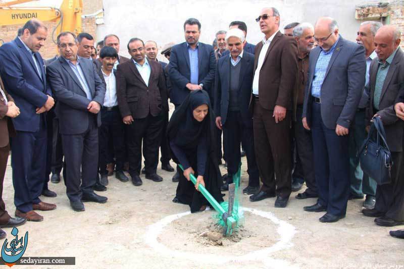 (تصاویر) آئین کلنگ زنی ساختمان مرکز رشد و علم و فناوری در شهرستان لارستان