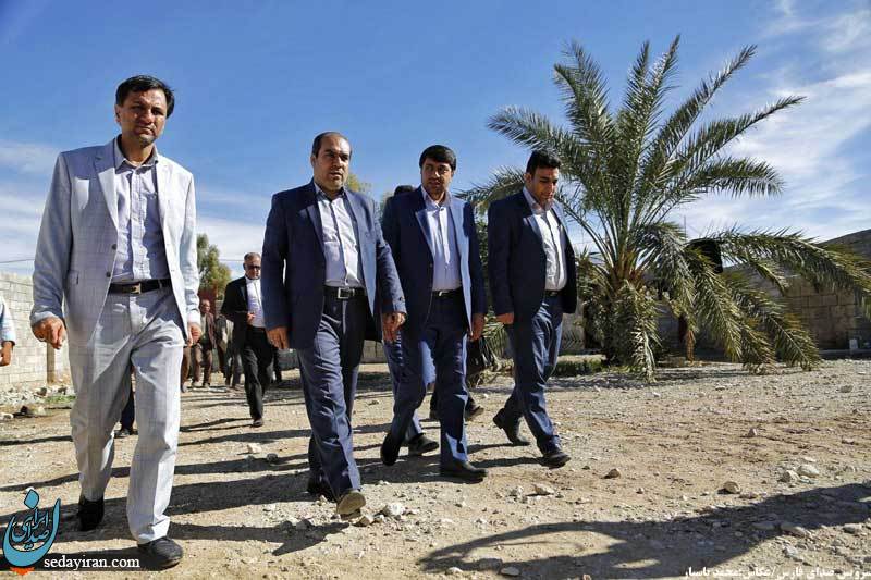 (تصاویر) بازدید مدیر کل کمیته امداد امام خمینی استان فارس از لارستان