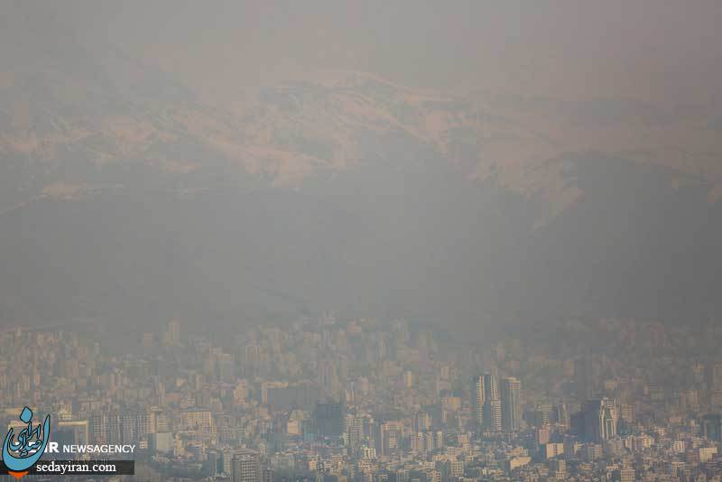 (تصاویر) هوای ناسالم تهران