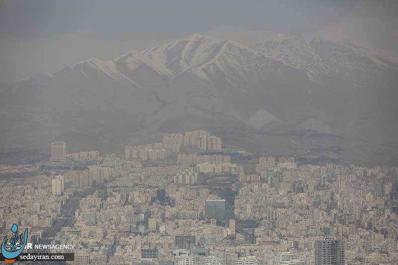 (تصاویر) هوای ناسالم تهران
