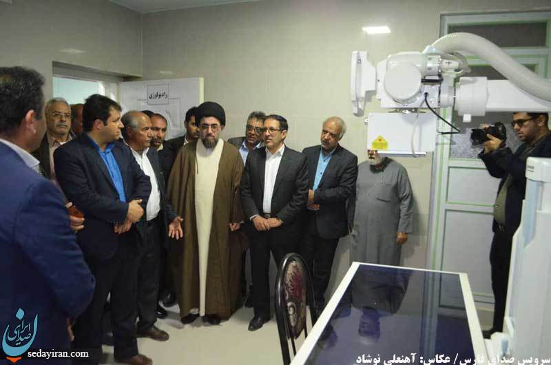 (تصاویر) افتتاح چند طرح بهداشتی و درمانی در روستاهای بلغان و هرم