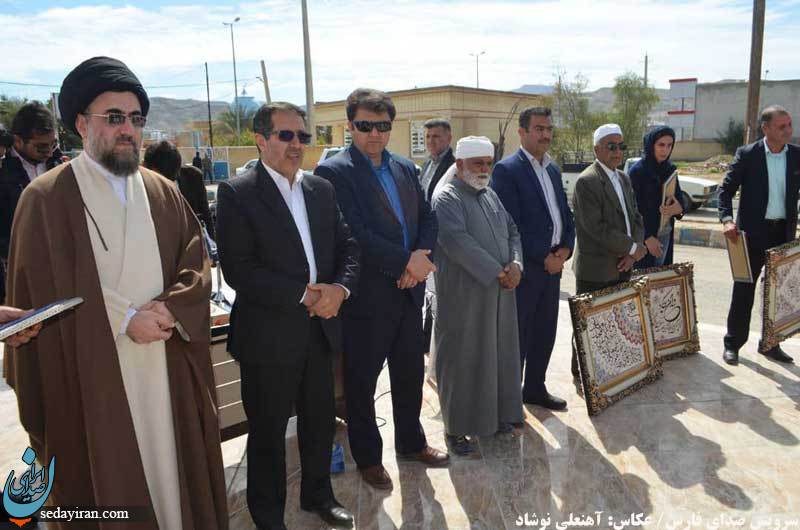 (تصاویر) افتتاح چند طرح بهداشتی و درمانی در روستاهای بلغان و هرم