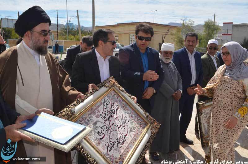 (تصاویر) افتتاح چند طرح بهداشتی و درمانی در روستاهای بلغان و هرم