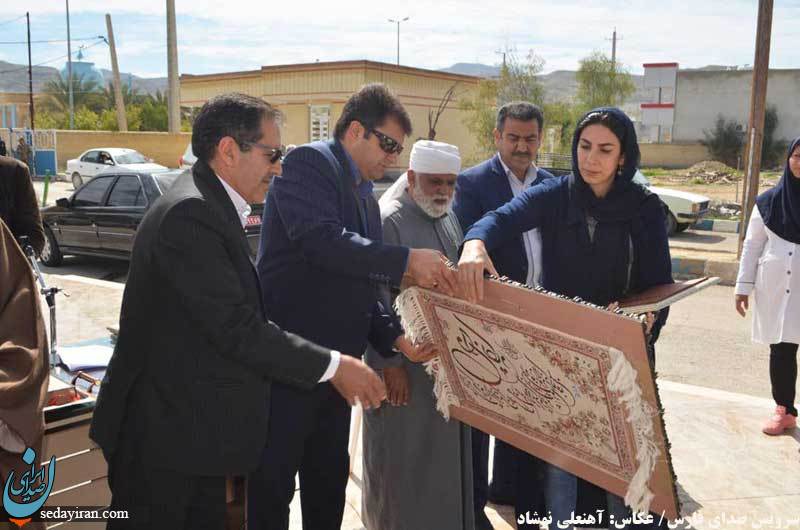 (تصاویر) افتتاح چند طرح بهداشتی و درمانی در روستاهای بلغان و هرم