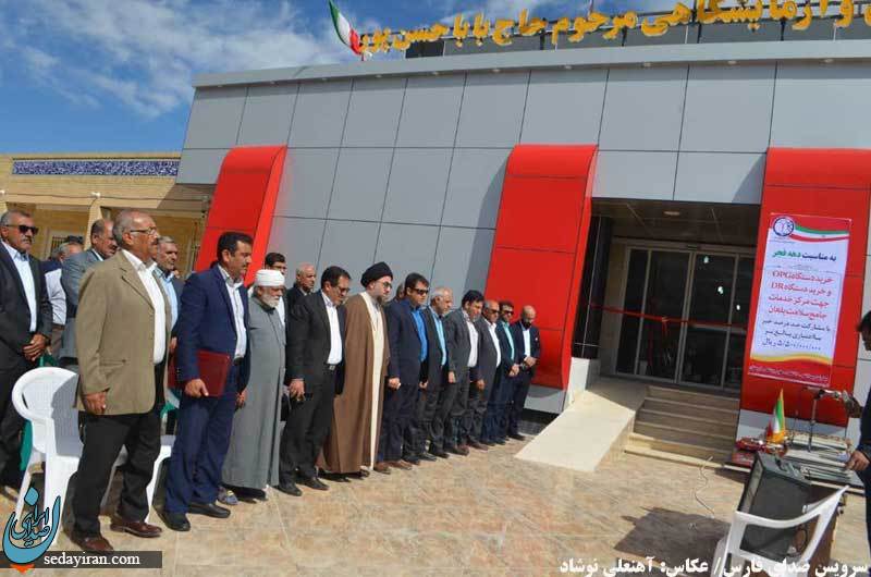 (تصاویر) افتتاح چند طرح بهداشتی و درمانی در روستاهای بلغان و هرم